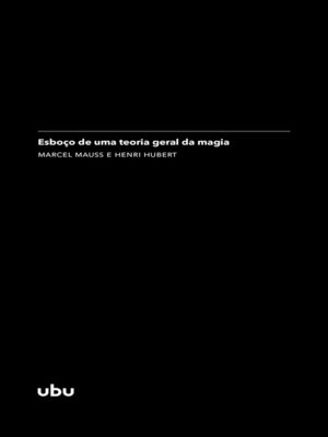 cover image of Esboço de uma teoria geral da magia